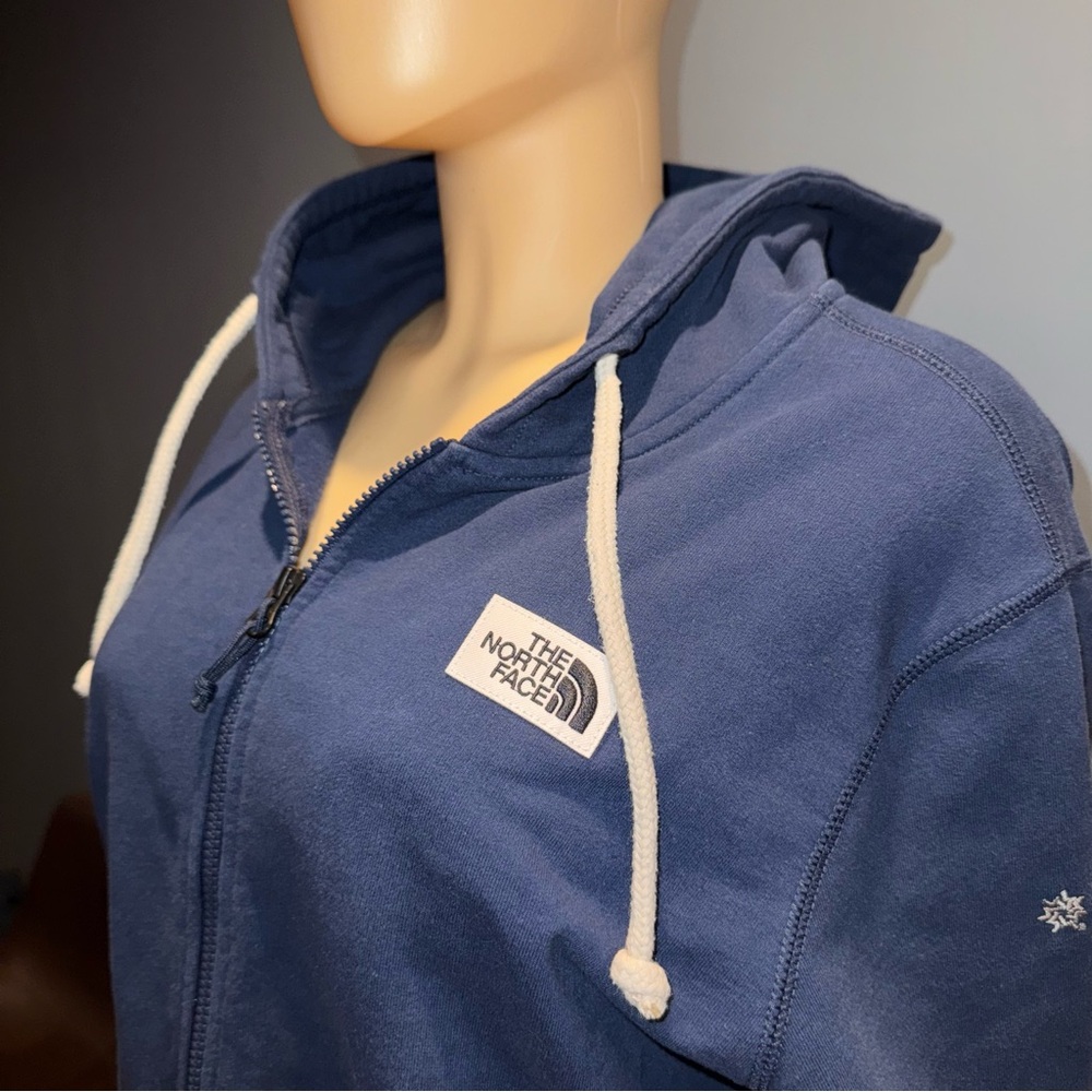 The North Face Navy Full-Zip Hoodie - Picture 3 of 6